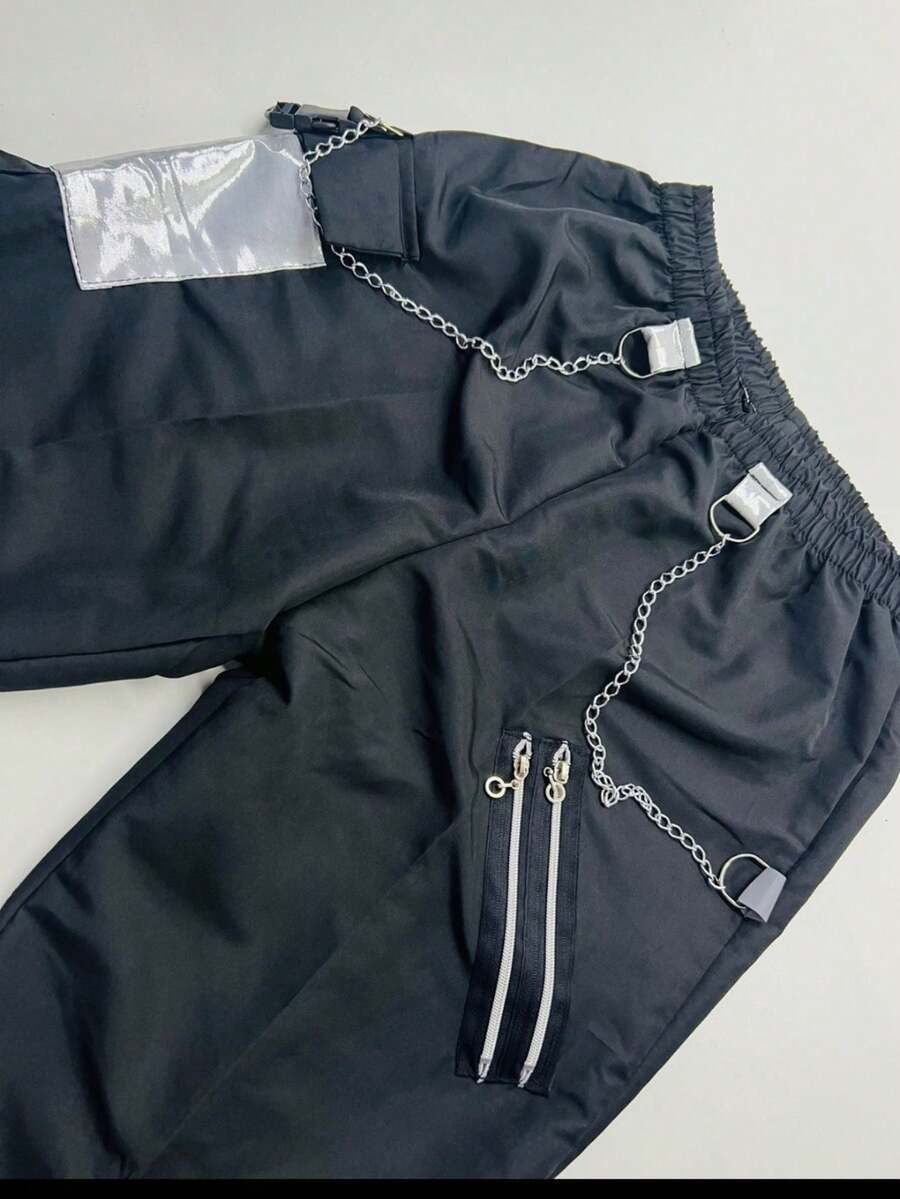 Women Pants - Màu Xám nhạt - Xem 1