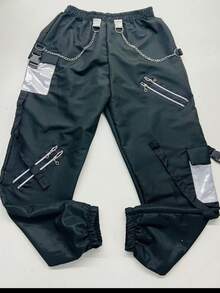 Women Pants - Màu Xám nhạt - Xem 2