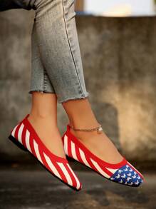 Damenmoderne Outdoor-Lässig- Holiday-Walking-Sandalen, geeignet für den Unabhängigkeitstag