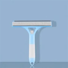 1入組3合1玻璃刮刀，配有刮刀和噴霧器，窗戶清潔器，多功能手持淋浴窗玻璃刮刀，可用於噴霧、清洗和刮擦，適用於窗戶、磁磚、汽車擋風玻璃、鏡子、浴室、清潔用品、清潔工具 - 彩色 - 查看 8