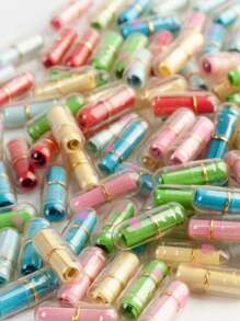 20/50/100入創意彩色信封膠囊折紙空白祝福筆記 - 彩色 - 查看 8