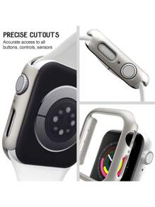 3pcs Hollow Apple Series Smartwatch Case PC Hard Shell Protective Cover Compatible With Apple Watch 38/40/41/42/44/45/49mm Compatible With Apple Watch Ultra/SE/8/7/6/5/4/3/2/1