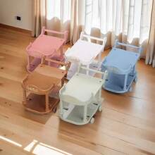 Children's Miniature Food Cart Toy, Mini Kitchen Trolley, Dollhouse Model Simulation Toy For Pretend Play - Multicolor - View 3