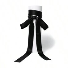 2條160cm女性瘦身絲巾長髮帶絲帶小頸巾袋提手絲帶頸巾頭巾女士領帶 - A - 查看 24