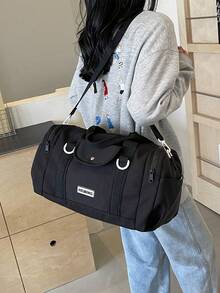 时尚多功能大容量旅行行李包，适合手提、肩背、斜挎或宽肩带，非常适合工作、上学或旅行