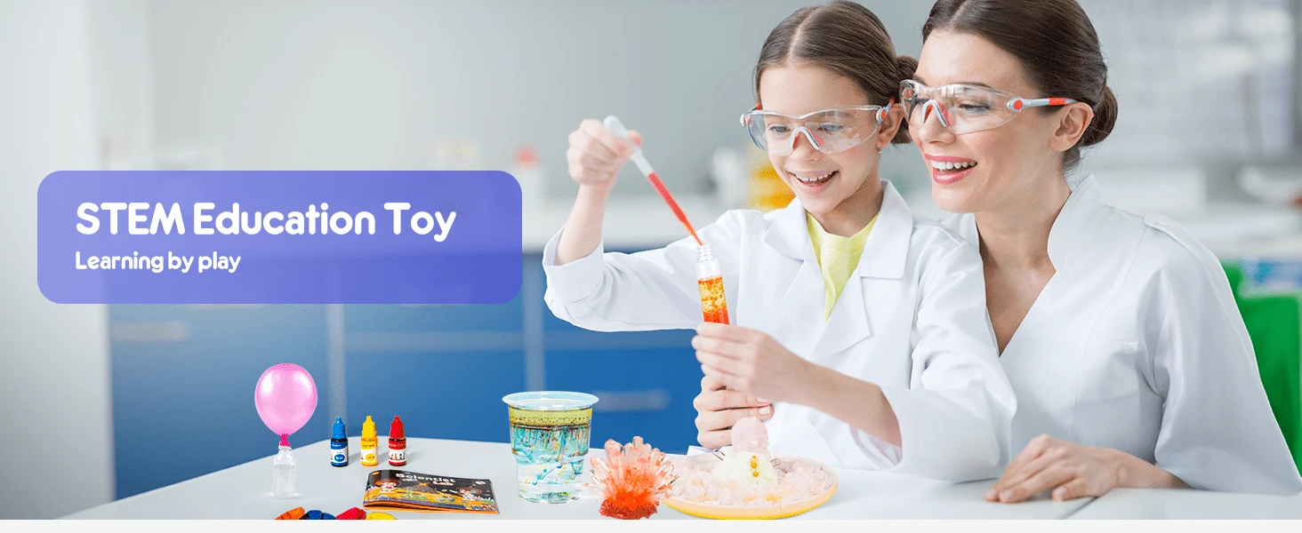 Science Kit With 48 Science Lab Experiments, DIY STEM Science