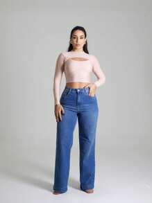 Women Tops - 米色 - 查看 2