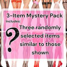 ToBeInStyle Women's Pack Of 2 Or 3 Randomly Selected Pantyhose With Attached Suspender Garterbelt - 3 Chọn ngẫu nhiên - Xem 2