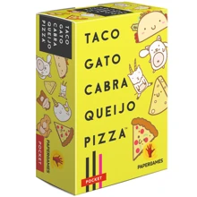 Taco Gato Goat Cheese Pizza Card Game Portuguese Papergames - Multicolor - View 2