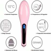 Cepillo Eléctrico Para Cabello, En Cerámica, Sonivox