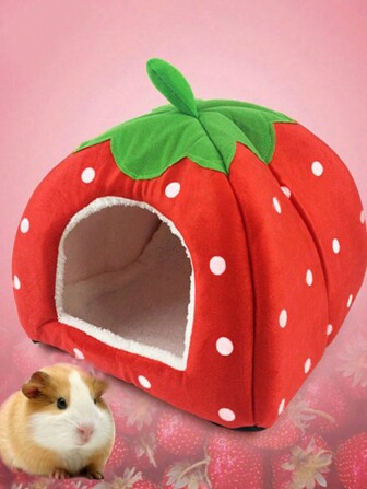 DODOPET 1pc Mongolian Yurt Style Pet Bed, Winter Pet Warm House, Suitable For Small Pets Keeping Them Warm At Home