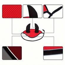 Breathable Mesh Horse Ear Cover, Equestrian Supplies For Horse Ear Protection Against Mosquitoes, Flies, Etc. - Multicolor - View 6