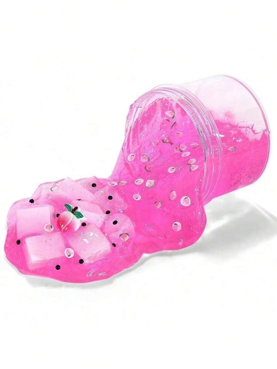 70ml Coconut Fruit Mud Slime -Soft And Satisfying Decompression Toy Holiday Gift - Multicolor - View 1