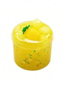 70ml Coconut Fruit Mud Slime -Soft And Satisfying Decompression Toy Holiday Gift - Multicolor - View 5