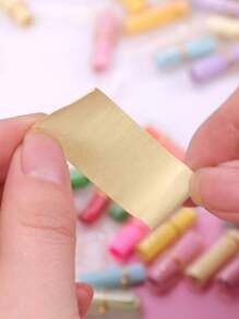 20/50/100入創意彩色信封膠囊折紙空白祝福筆記 - 彩色 - 查看 6