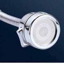 Vòi bếp Bộ mở rộng chống tia nước với vòi phun có thể xoay và mở rộng, Bộ lọc tăng áp bồn rửa rửa rau đa năng Tiện ích nhà bếp - Bạc - Xem 4