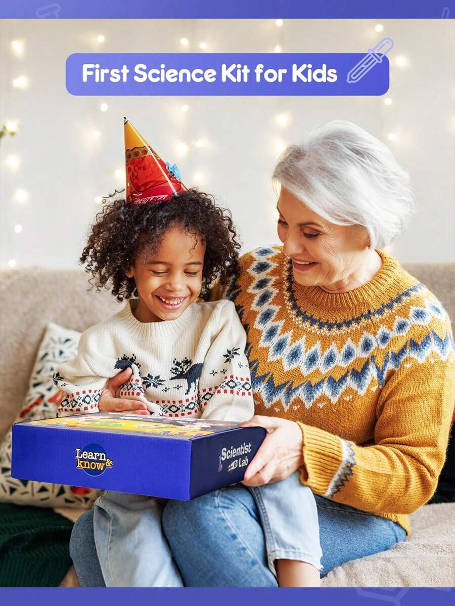 Science Kit With 48 Science Lab Experiments, DIY STEM Science