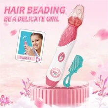 1 Set Of High Quality Kids Hair Braiding Tools Toy Automatic Braiding Machine Electric Braiding Machine Curling Machine Hair Braid Styling DIY Tools Curler Hairstyle Tool Kit For Teen Girls - Deluxe Edition - View 6