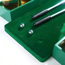Golf Drinking Game Set, Mini Desktop Golf With Cups, Adult Party Game, Fun Bar Toy, Party Social Entertainment Activity - Green - View 6