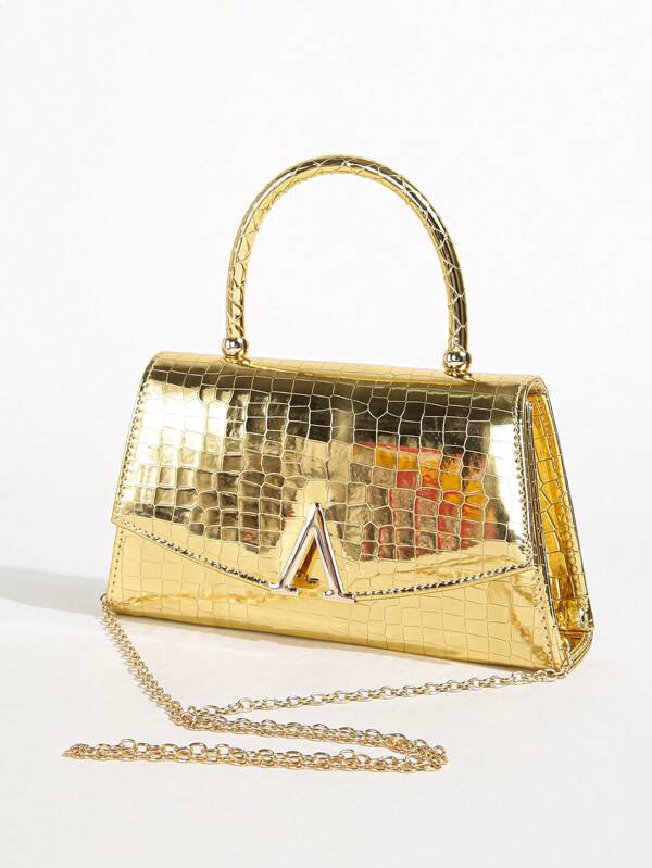 حقيبة سهرة مربعة صغيرة بلون أحادي للنساء، حقيبة سلسلة أنيقة للعشاء للنساء، حقيبة سهرة مربعة براقة أنيقة وفاخرة لحفلات العشاء، حقيبة كلاتش للحفلات للفتيات والنساء، مثالية للحفلات والزفاف والسهرات والعشاء، أفضل هدية محفظة عشاء مزينة بالبريق للكرنفال وحقيبة يد للحفلات والسهرات