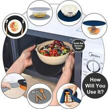 Silicone Honeycomb Insulation Pad, Non-Slip Pot Holder, Jar Opener, And Microwave Mat For Home Use