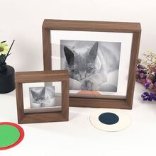 现代简约三角边叶蝴蝶标本相框宝宝照片毕业证明信片身份证奖状木制画架工作室明星礼品相框励志语录 - 多色 - 查看 20