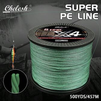 Dark Green Fishing Line For Lure Fishing, 4 Strands Braided PE Line, Available In Strengths From 10LB To 100LB, Comes With Multi-Purpose Exquisite Packaging Box, Strong, Abrasion Resistant, High Strength, Super Smooth Lure Fishing PE Line, Suitable For Saltwater And Freshwater Lure Fishing