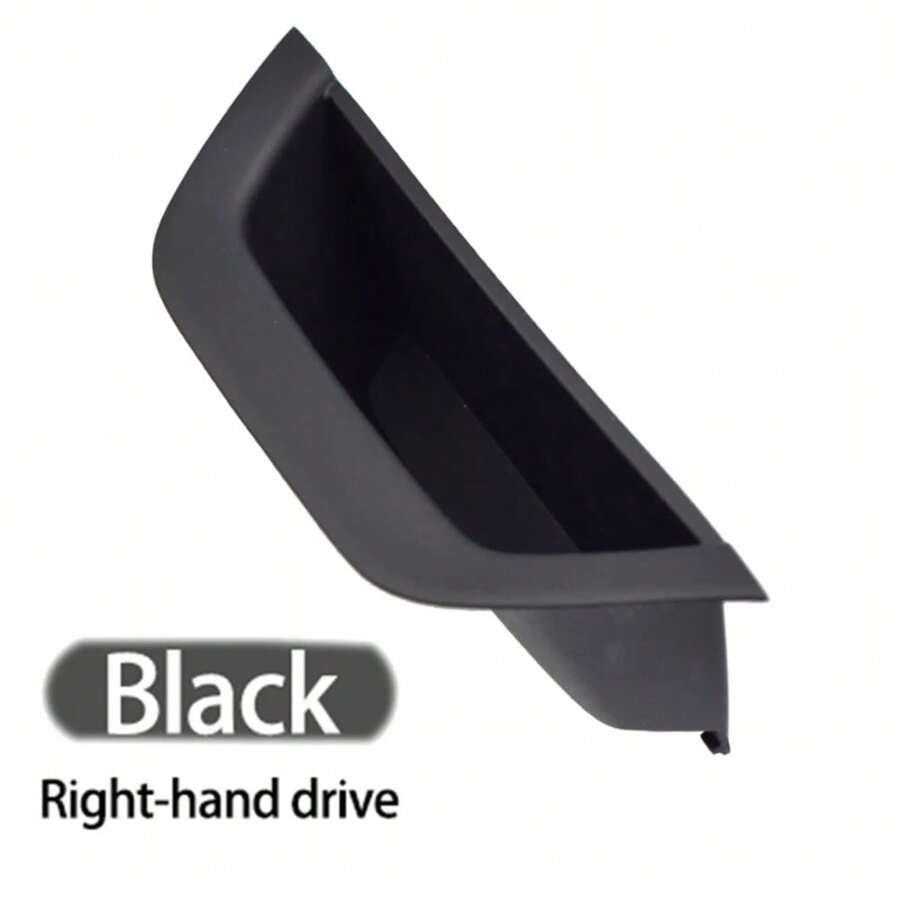 QKKOCHRI Black For BMW X3 X4 F25 F26 Car Door Handle, Driver Side Storage Box For BMW X3 X4 2010-2017 (Carbon Fiber