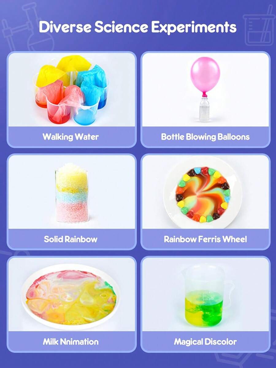 Science Kit With 48 Science Lab Experiments, DIY STEM Science