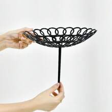 1pc New Korean Style Flower Arrangement Tool For Beginners, Bouquet Inner Container, Handheld Flower Bone, Fresh Flower Stabilizer - Black - View 5