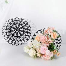 1pc New Korean Style Flower Arrangement Tool For Beginners, Bouquet Inner Container, Handheld Flower Bone, Fresh Flower Stabilizer - Black - View 7