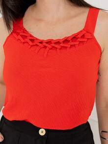 Women Tank Tops & Camis - Đỏ - Xem 3