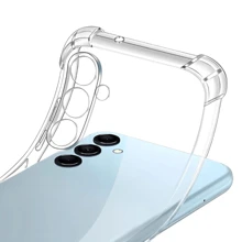 Capa Transparente Anti Impacto Para Realme C33 / Capinha Simples Silicone (CF09) - Transparente - Visão 2