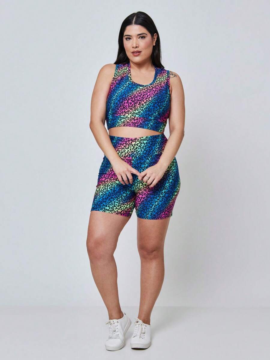 Plus Size Co-Ords - Multicolor - View 1