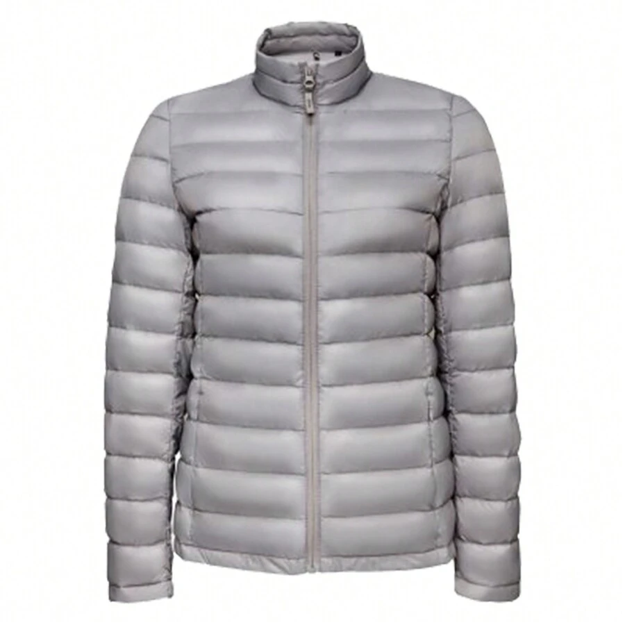 SOLS Womens/Ladies Wilson Lightweight Padded Jacket (Metal Grey) - Metal Grey - View 1