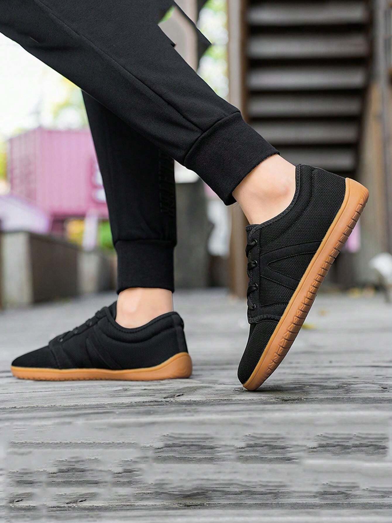 Unisex barfuß Schuhe mit breiter Zehenbox, OutdoorTrail Running Walking Sportschuhe, leicht und