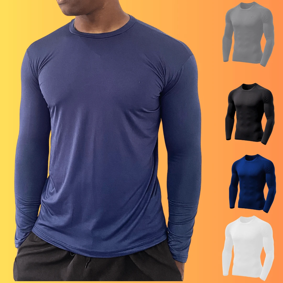 Men Outdoor Tees & Tanks - Màu xanh hải quân - Xem 1