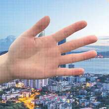 Magnetic Window Screen Adjustable DIY Window Net Screens Mesh Max 39''x59'' Fiberglass Grey Mesh For House Windows With White Frames - Multicolor - View 3