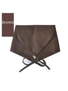 1 pañuelo triangular de camarero, gorro de chef para restaurante, gorro de trabajo de cocina - bufanda triangular - Ver 10