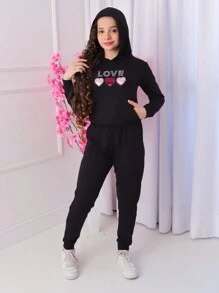Teen Girls Sets - 黑色 - 查看 6