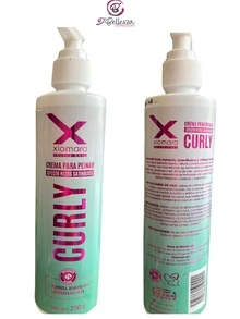 Xiomara Crema Para Peinar Cabello Rizado Efecto Satinado 250g - Verde - Ver 2