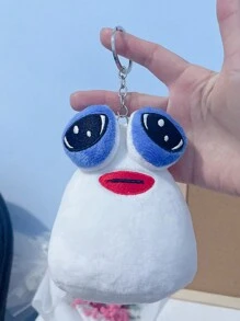 1 pieza Muñeco de peluche de caracol marrón lindo y triste, gran regalo para Navidad, Halloween, Día de Acción de Gracias, Año Nuevo y Día de San Valentín (ojos asimétricos) (incluye llavero) - Multicolor - Ver 6