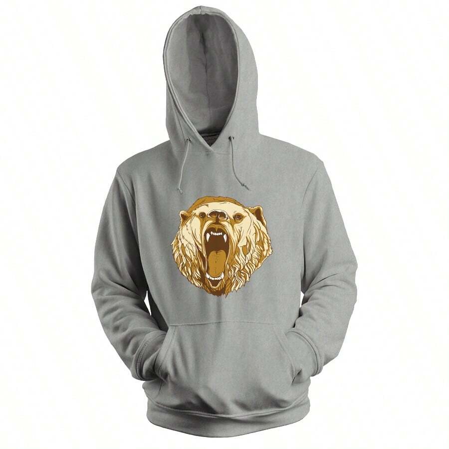 Men Sweatshirts - Xám - Xem 1