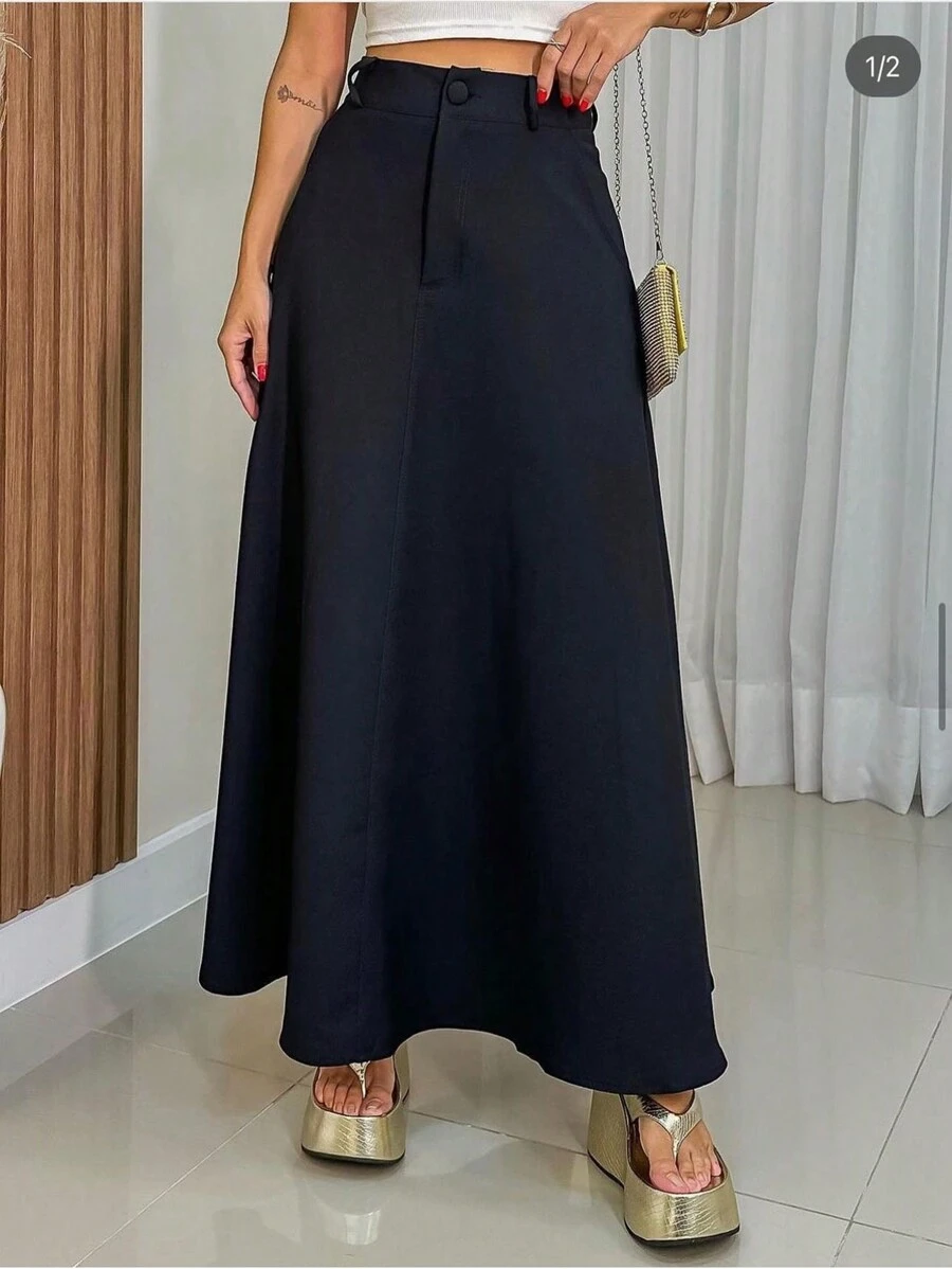 Women Skirts - màu đen - Xem 1