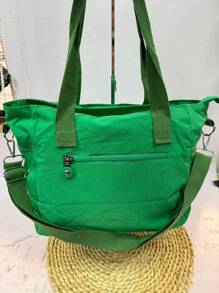 Women Shoulder Bags - 綠色 - 查看 2