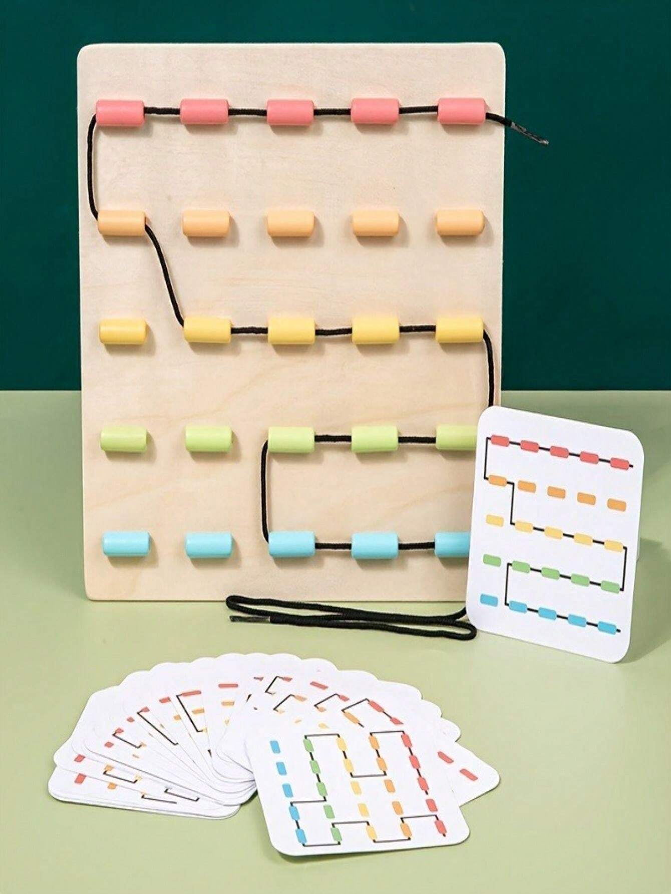 Bâton d'Intelligence Mathématique en Bois - Calculs pour Enfants - Multicolore Bâton d'Intelligence Mathématique en Bois - Calculs pour Enfants - Multicolore