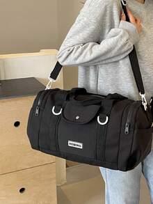时尚多功能大容量旅行行李包，适合手提、肩背、斜挎或宽肩带，非常适合工作、上学或旅行