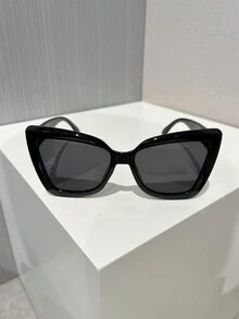 1pc Cat Eye Women's High-End Street Style Outdoor Fashion Eyewear - Multicolor - View 9