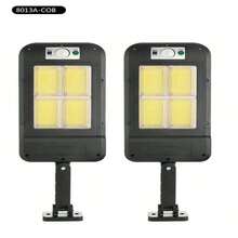 Đèn LED chạy bằng năng lượng mặt trời có điều khiển từ xa, cảm biến chuyển động, siêu sáng, không thấm nước, lý tưởng để sử dụng ngoài trời và gia đình, sân trong, chiếu sáng sân vườn - Đèn năng lượng mặt trời 1 - Xem 7