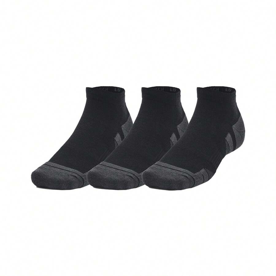 Under Armour Unisex Adult Performance Tech Socks (Pack Of 3) (Black) - Black - View 1